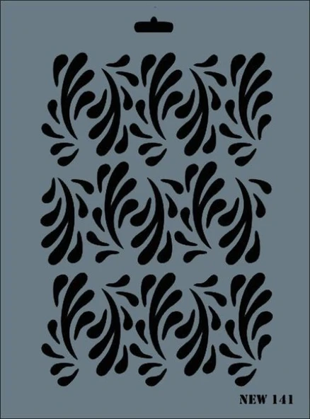 Rich New Seri N-141 Stencil 35x25 cm ürün görseli 1