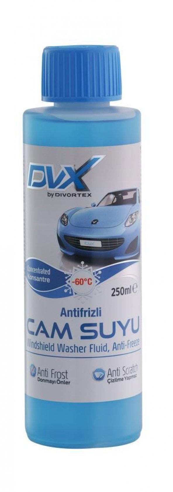 Divortex -60° Konsantre Antifrizli Cam Suyu PE 250 ml 1 Adet ürün görseli 1
