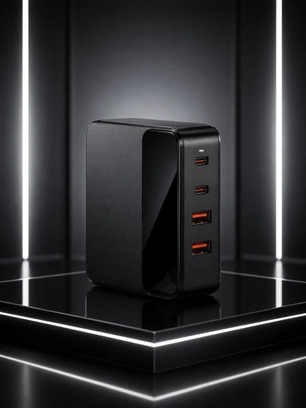 Usb-A Usb-C Girişli Çoklu Şarj - Resim 2