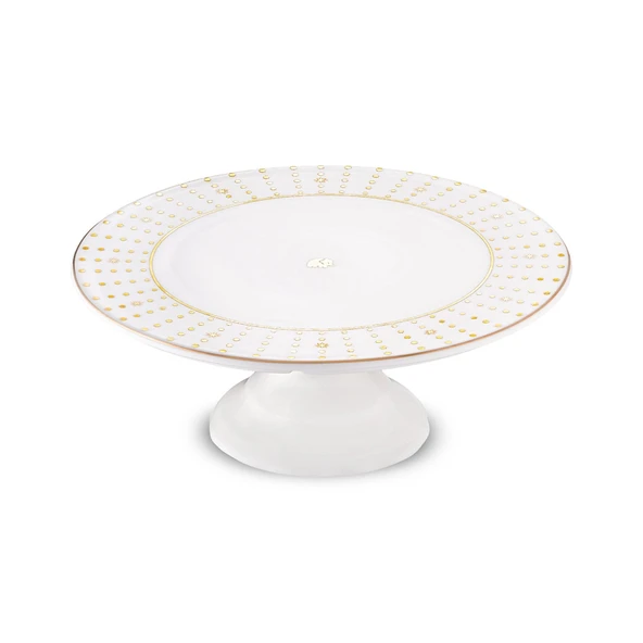 Jumbo Navy Gold Ayaklı Kek Standı 25 cm ürün görseli 1