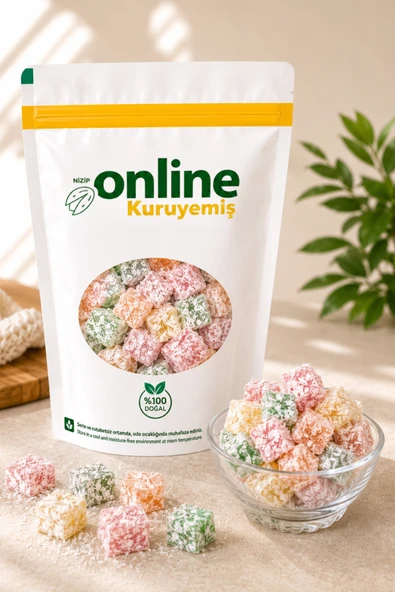 Lokum Meyveli Kuş 1 kg ürün görseli 1