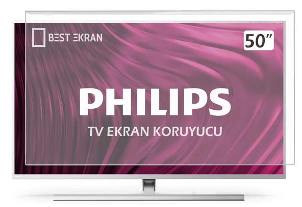 Philips 50PUS7607 TV EKRAN KORUYUCU - Philips 50" inç 126 cm Tv Ekran Koruyucu ürün görseli 1