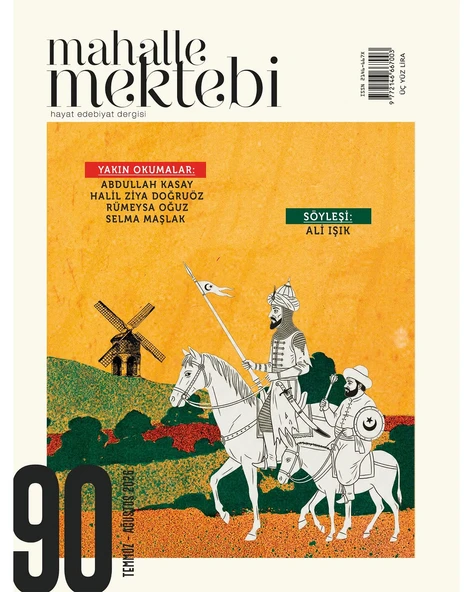 Mahalle Mektebi Dergi 90.Sayı Temmuz-Ağustos 2026 ürün görseli 1