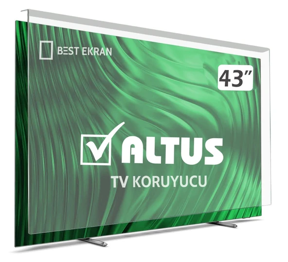 ALTUS 43" inç 108 cm Tv Ekran Koruyucu ürün görseli 1