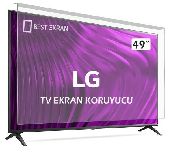 LG 49UN71006LB TV EKRAN KORUYUCU - Lg 49" inç Ekran Koruyucu ürün görseli 1
