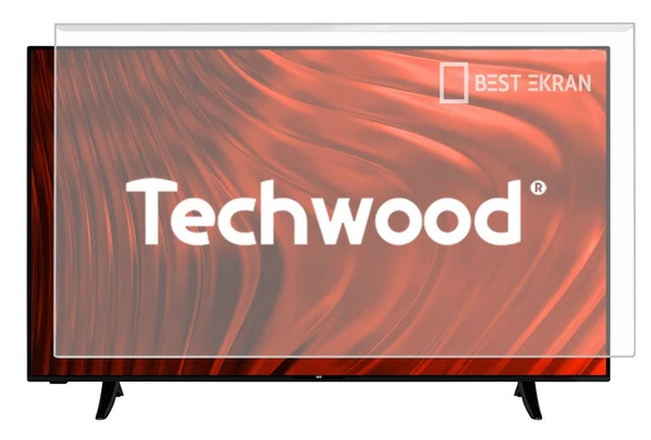 Techwood 43F01 TV EKRAN KORUYUCU - Techwood 43" inç Tv Ekran Kırılmaz Koruyucu Paneli ürün görseli 1
