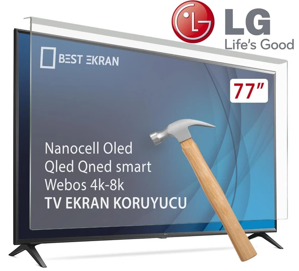 LG OLED77M39LA Tv Ekran Koruyucu - LG 77" inç OLED EVO TV Ekran Koruyucu ürün görseli 1