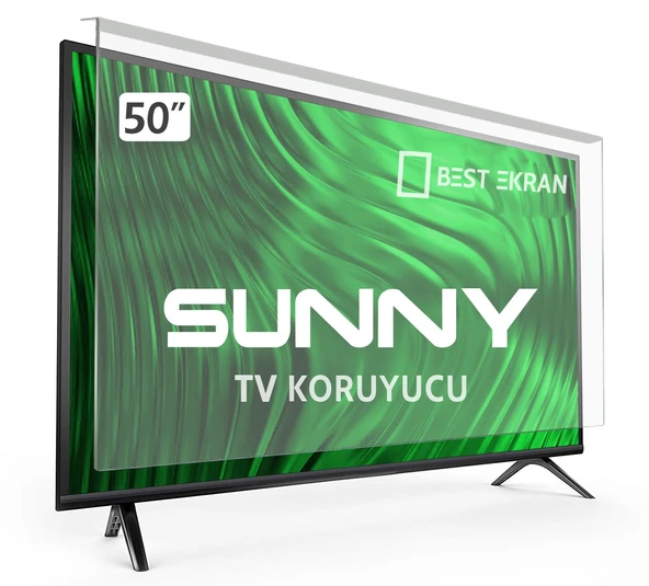 SUNNY SN50FMN501 TV EKRAN KORUYUCU - Sunny 50" inç Kırılmaz Koruyucu ürün görseli 1