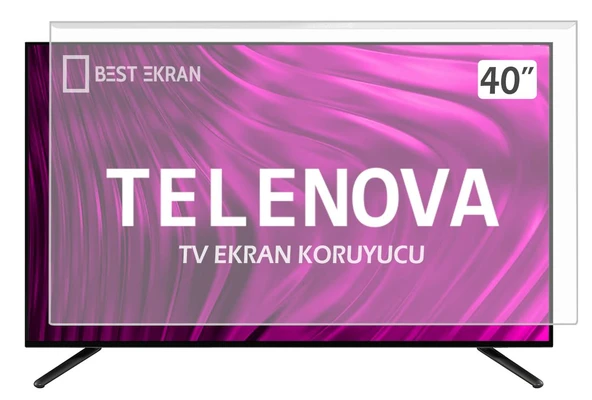 Telenova 49" inç 123 Ekran Tv Ekran Koruyucu ürün görseli 1