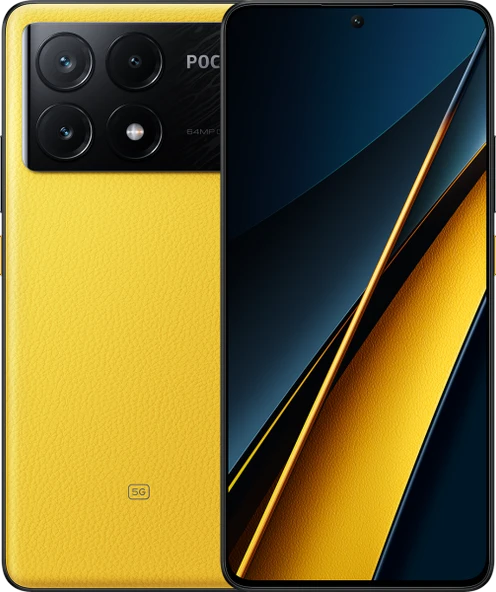 Poco X6 Pro 256 GB 8 GB Sarı (İthalatçı Türkiye Garantili) ürün görseli 1