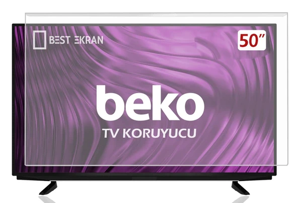 BEKO B50 A 800 B Tv Ekran Koruyucu - Beko 50" inç 126 Ekran Koruma Paneli ürün görseli 1