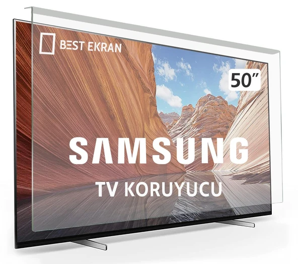 SAMSUNG 50U8200F TV EKRAN KORUYUCU - Samsung 50" inç 127 ekran Crystal UE50U8200FUXTK Ekran Koruyucu ürün görseli 1