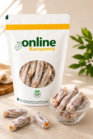 Lokum Antep Fıstıklı Sade Fitil - 500 gr ürün görseli 1
