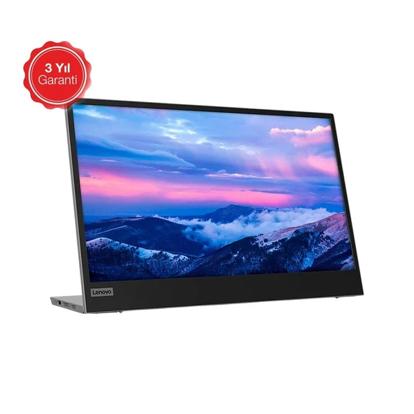 LENOVO 15,6" L15 6Ms 60Hz FULL HD IPS TAŞINABİLİR MONİTÖR ürün görseli 1