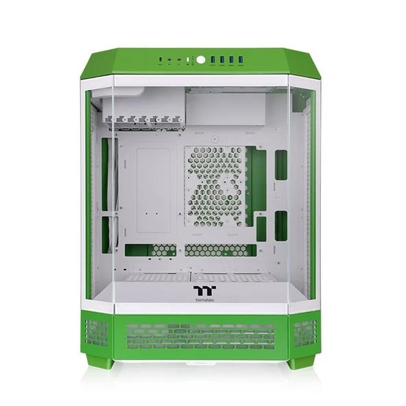 THERMALTAKE The Tower 600 TG Light-year Green MidT ATX Kasa ürün görseli 1