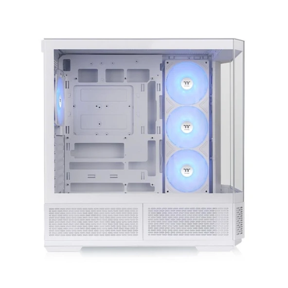THERMALTAKE View 370TG Beyaz 4x120mm ARGB Fanlı ATX KASA - Resim 3