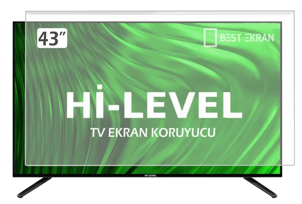 Hi-level 43HL700 TV EKRAN KORUYUCU - Hi level 43" inç 108 cm 109 Ekran Koruyucu ürün görseli 1