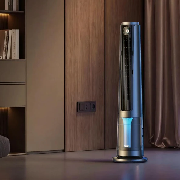 Dreo Smart Misting Fan 765S Siyah Vantilatör - Resim 3