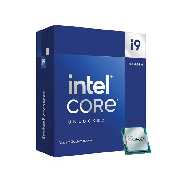 Intel Core i9 14900KF Soket 1700 14.Nesil 5.80GHz 32MB Önbellek 10nm İşlemci ürün görseli 1