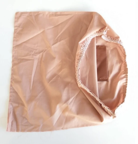 Çanta Aksesuar Fermuarsız 38X38 Cm Dikilmiş Astar Sütlü Kahve ürün görseli 1
