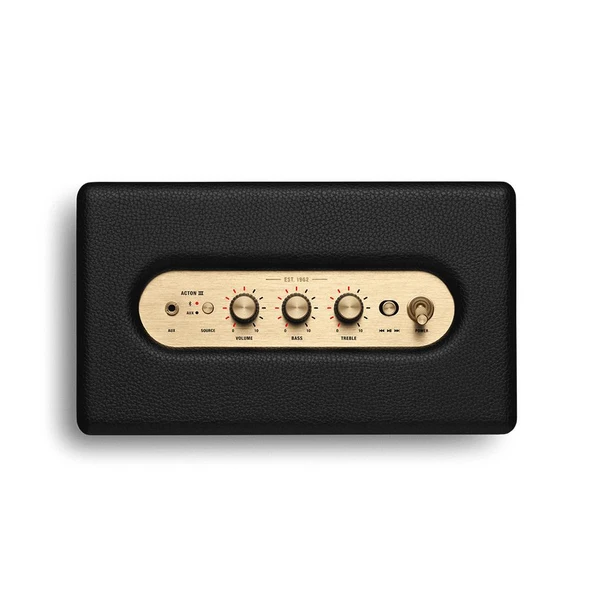 MARSHALL ACTON III BLUETOOTH HOPARLÖR - SİYAH - Resim 4