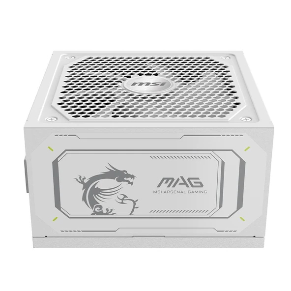 MSI MAG A1000GL PCIE5 WHITE 1000W 80 PLUS GOLD Full Modüler GÜÇ KAYNAĞI ürün görseli 1