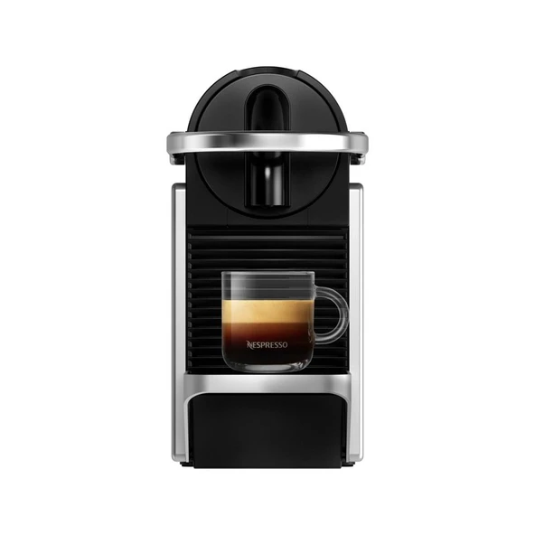 Nespresso Pixie Kapsüllü Kahve Makinesi Gümüş - Resim 2