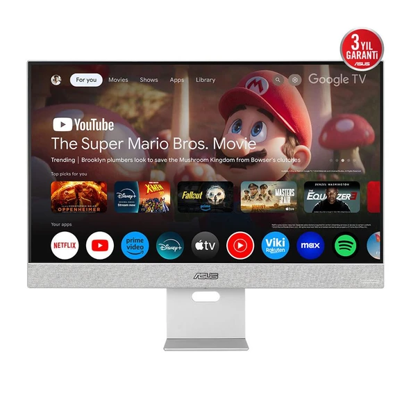 ASUS 27" ZENSCREEN MS27UC 5Ms 60Hz 4K IPS SMART MONITOR ürün görseli 1