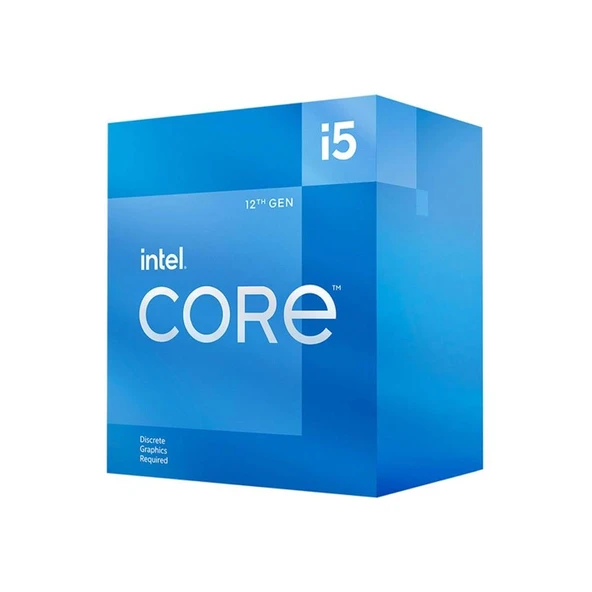 Intel Core i5 12400F Soket 1700 12. Nesil 2.50GHz 18MB Önbellek 10nm İşlemci ürün görseli 1