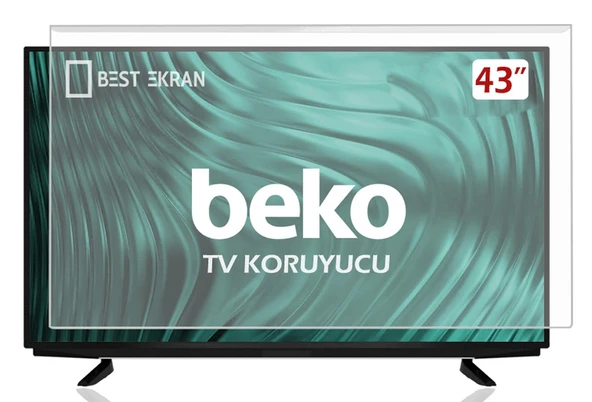 BEKO B43 A 850 B Tv Ekran Koruyucu - Beko 43" inç 108 Ekran Koruma Paneli ürün görseli 1