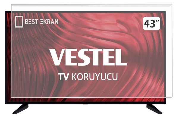 VESTEL 43UD8400 TV EKRAN KORUYUCU - Vestel 43" inç 108 Ekran Koruyucu ürün görseli 1