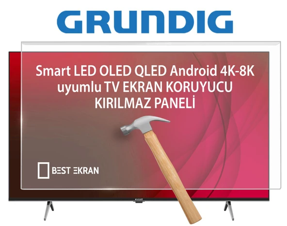 Grundig 43 GJF 6000 B Tv Ekran Koruyucu - Grundig 43" inç 109 Ekran Koruyucu 43GJF6000B ürün görseli 1