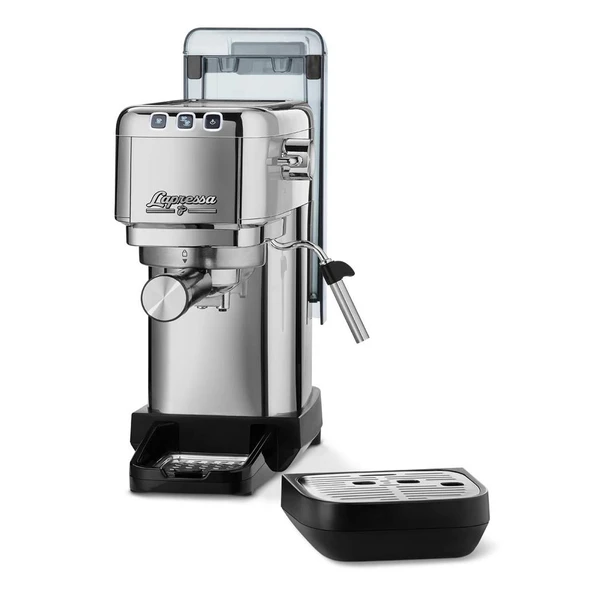 Tchibo Lapressa Manuel Espresso Makinesi (Gümüş) - Resim 3