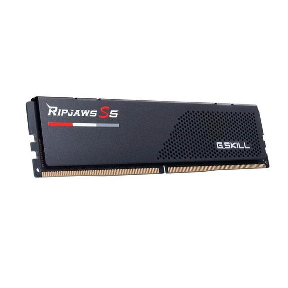GSKILL 16GB (1x16GB) Ripjaws S5 Siyah DDR5 6000MHz CL36 1.35V PC Ram ürün görseli 1