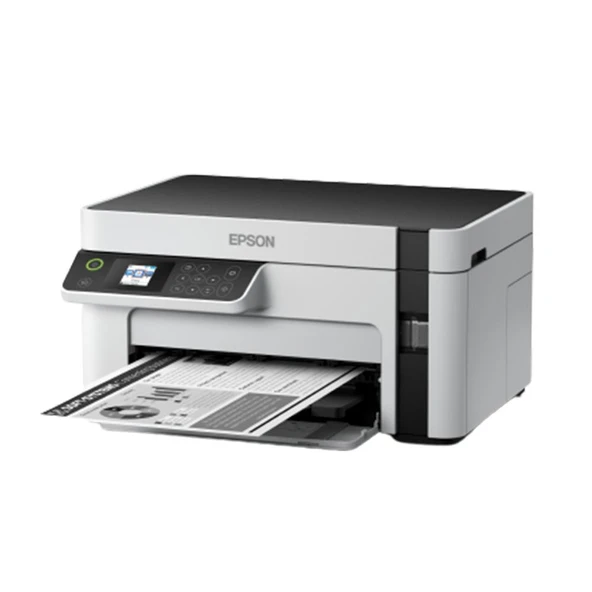 EPSON ECOTANK M2120 ÇOK FONKSİYONLU KABLOSUZ MONO MÜREKKEP TANKLI YAZICI ürün görseli 1