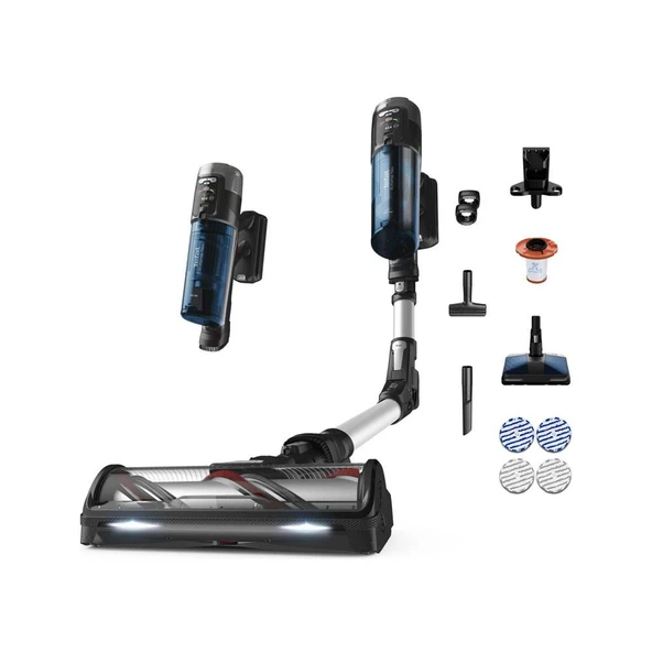 Tefal TY9AC1WO X-Force Flex 13.60 Allergy Aqua Aerospin Şarjlı Dikey Süpürge ürün görseli 1