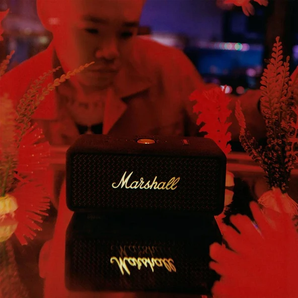 MARSHALL EMBERTON III BLUETOOTH HOPARLÖR BLACK&BRASS ürün görseli 1