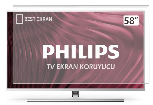 Philips 58" inç Tv Ekran Koruyucu - Resim 2