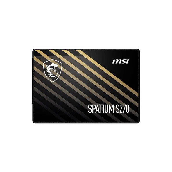 MSI 960GB SPATIUM S270 SATA 3.0 SSD (500MB Okuma / 450MB Yazma) ürün görseli 1