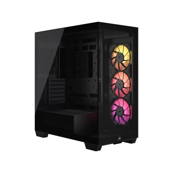 CORSAIR 3500X 750W 80PLUS BRONZE 3x120mm ARGB MidT ATX SİYAH KASA ürün görseli 1