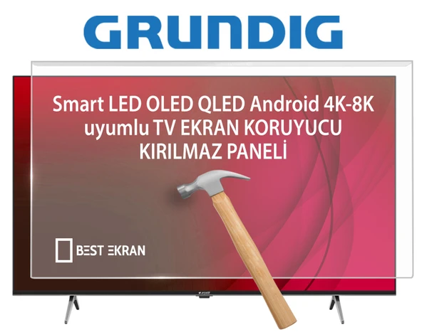 Grundig  43 GKF 6500  Tv Ekran Koruyucu - Grundig 43" inç 108cm Ekran led Koruyucu  43GKF6500 ürün görseli 1