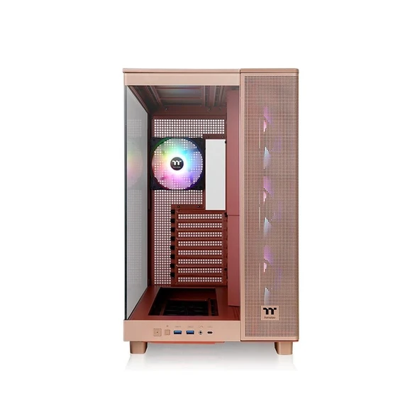 THERMALTAKE View 380XL Gravel Sand 4x120mm ARGB Fanlı Back-Connect Destekli MidT Kasa ürün görseli 1