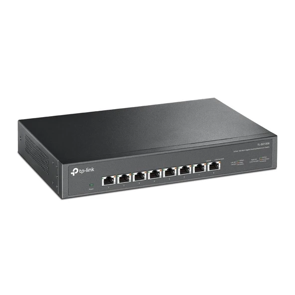TP-LINK TL-SX1008 10GBPS 8 PORT SWITCH ürün görseli 1