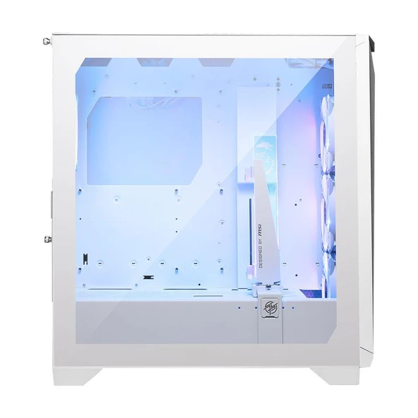 MSI MPG GUNGNIR 300R AIRFLOW 4x120mm ARGB FANLI MidT ATX BEYAZ KASA ürün görseli 1