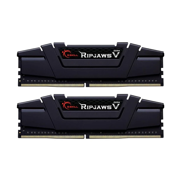 GSKILL 16GB (1x16GB) RipjawsV Siyah DDR4 3600MHz CL18 1.35V Tek Modül Ram ürün görseli 1
