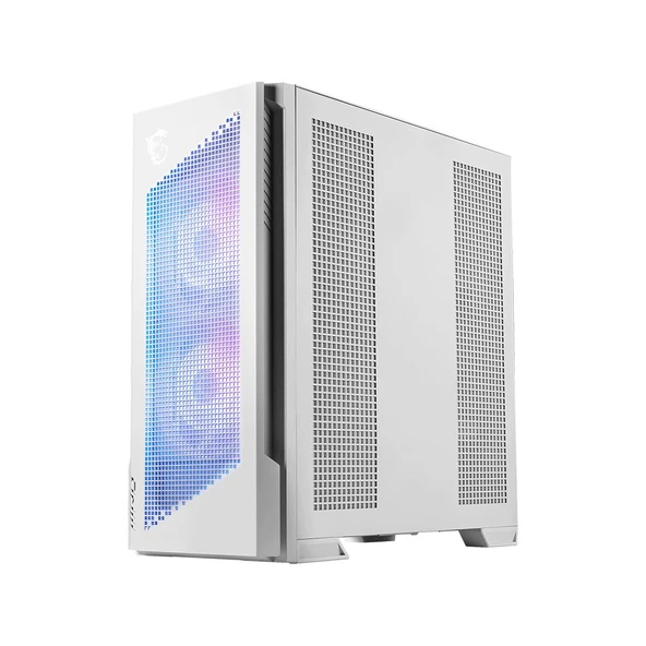 MSI MPG VELOX 300R AIRFLOW PZ 2x120mm ARGB FANLI MidT ATX BEYAZ KASA ürün görseli 1