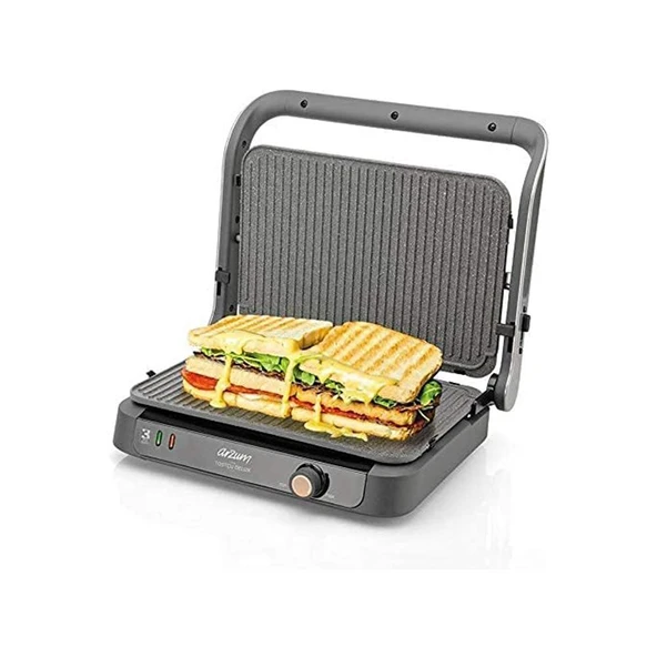 Arzum AR2001 Tostçu Delux Izgara ve Tost Makinesi ürün görseli 1