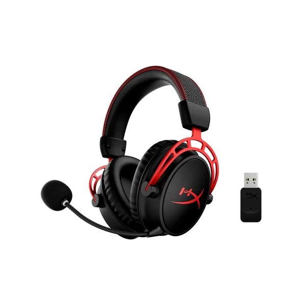 HyperX Cloud Alpha Wireless Kablosuz Mikrofonlu Kulak Üstü Oyuncu Kulaklığı ürün görseli 1