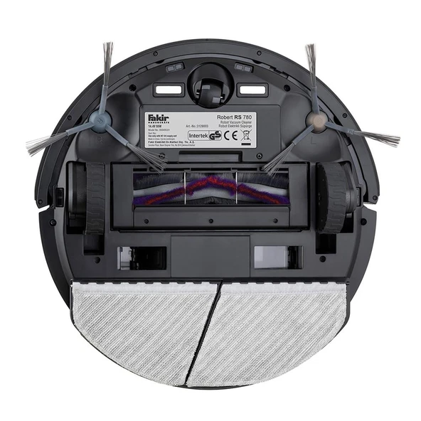 Fakir Robert RS 780 Plus Robot Süpürge Siyah - Resim 4