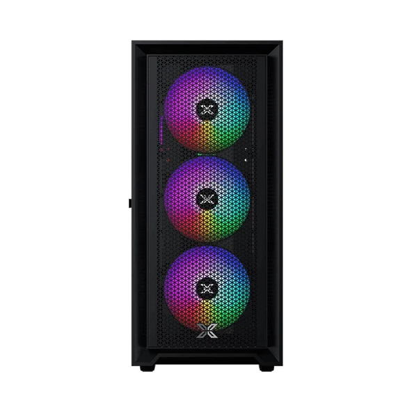 XIGMATEK SKY II SİYAH ODIN II 4x120mm RGB FANLI 650W 80PLUS MidT ATX GAMING KASA ürün görseli 1